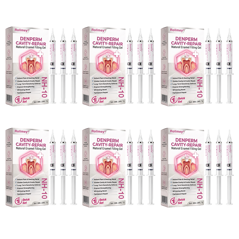 Rolimey® DenPerm Cavity-Repair Natural Enamel Filling Gel
