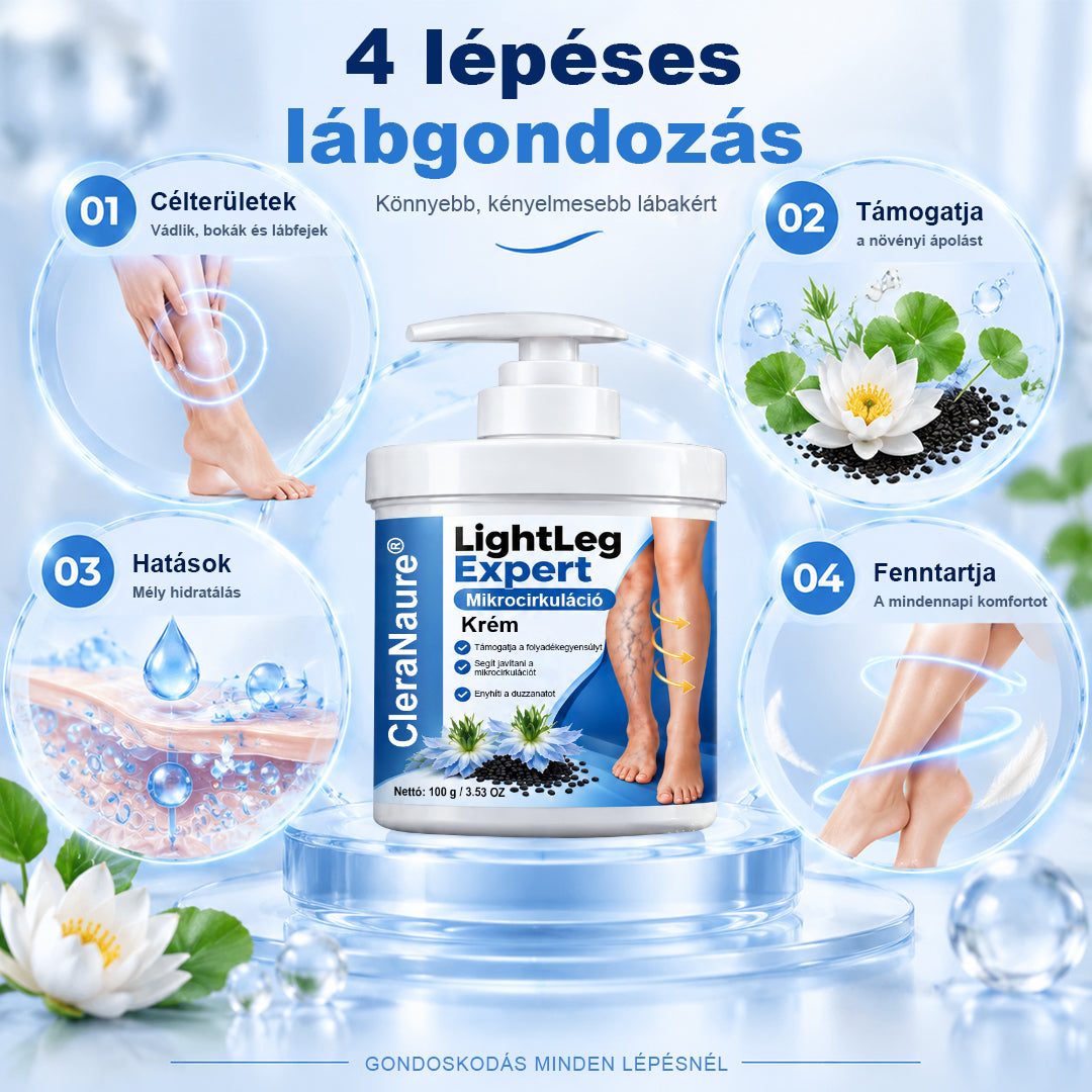 CleraNaure® LightLeg Expert Mikrokeringés Krém