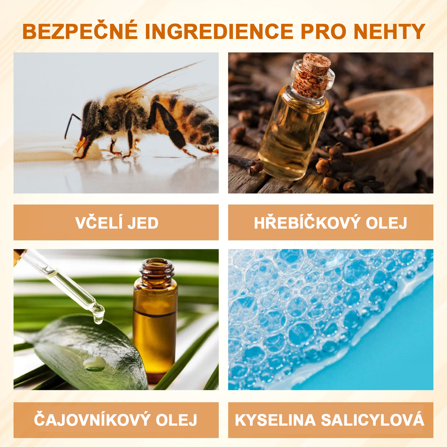 ATTDX® Fungiclear Sprej na nehty s včelí terapií