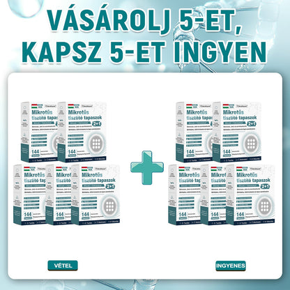 CleraNaure® 2 az 1-ben mikrotűs és hidrokolloid tapasz | Kiálló anyajegyek, aknék, lapos szemölcsök és bőrnövedékek eltávolítására | Segít csökkenteni a ráncokat, hegeket és bőrhibákat | Láthatatlan tapasz az arcra és testre