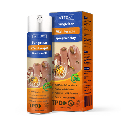 ATTDX® Fungiclear Sprej na nehty s včelí terapií