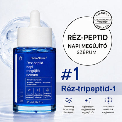 🥇CleraNaure® Rézpeptid Napi Megújító Szérum
