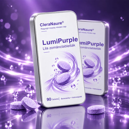 CleraNaure® LumiPearl Lila Zománctabletták