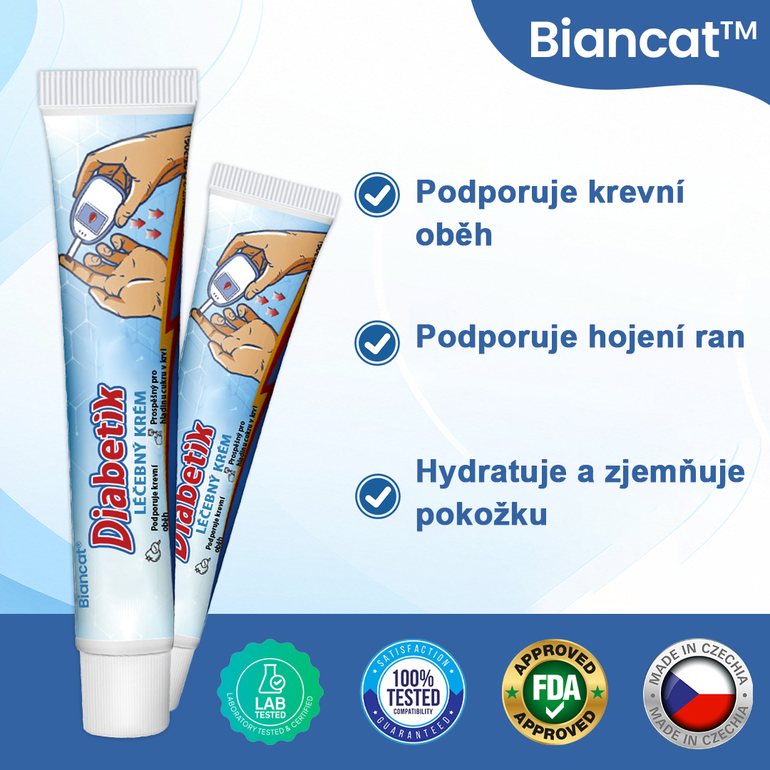 Biancat®✅ VitaGluco krém pro péči o diabetickou nohu