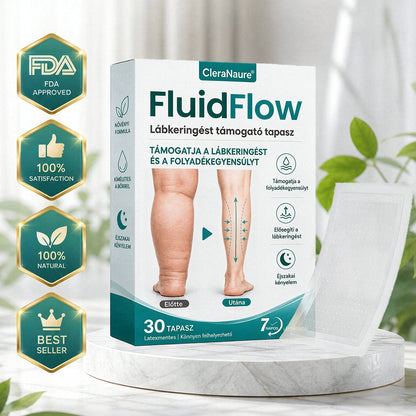 CleraNaure® FluidFlow Lábkeringést Támogató Tapasz