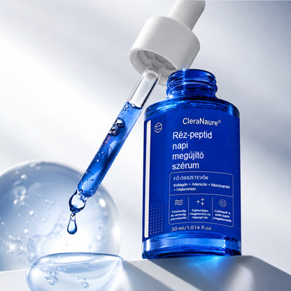 🥇CleraNaure® Rézpeptid Napi Megújító Szérum