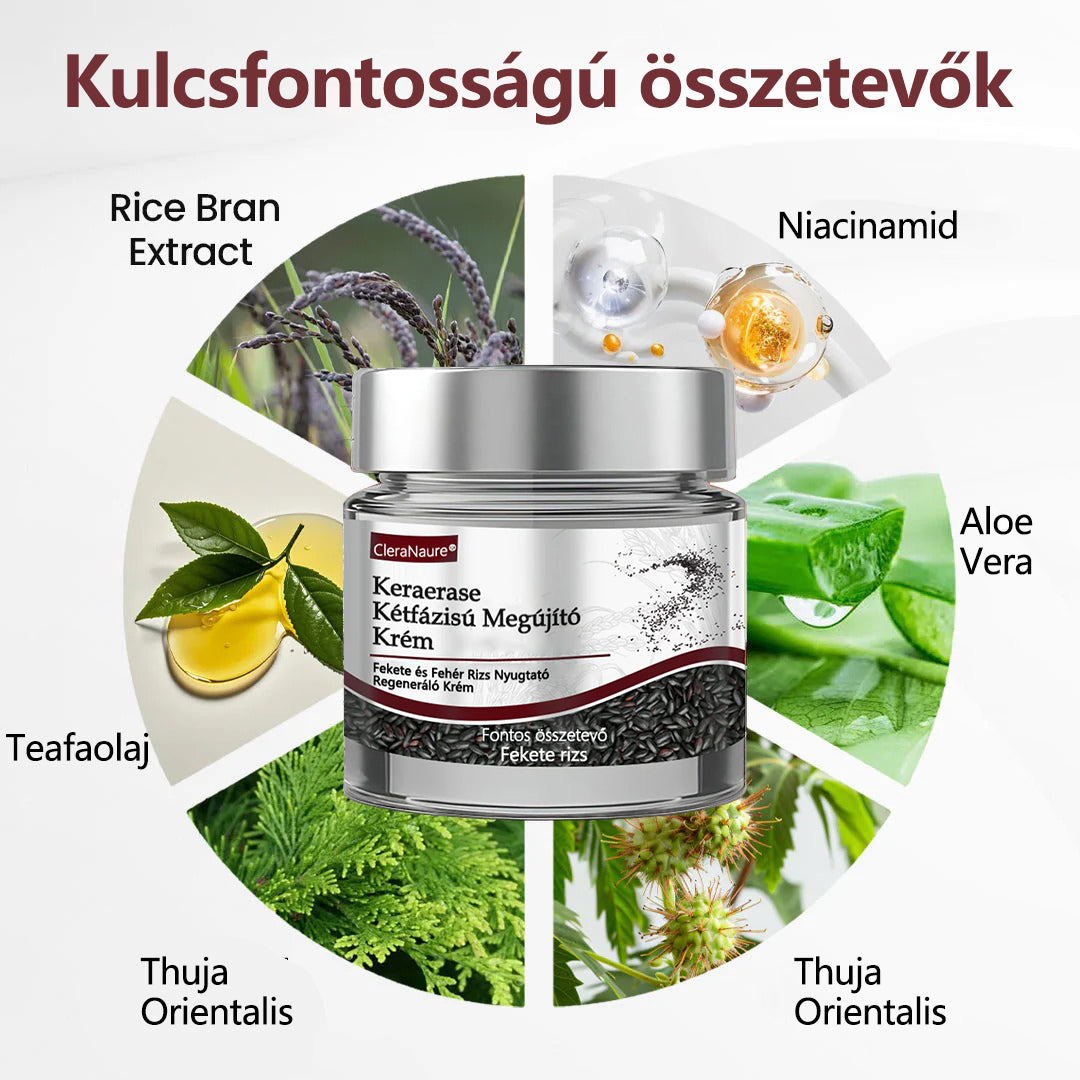 CleraNaure® KeraErase - Kettős hatású bőrfiatalító krém