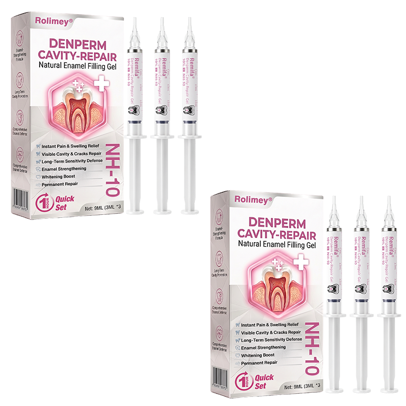 Rolimey® DenPerm Cavity-Repair Natural Enamel Filling Gel