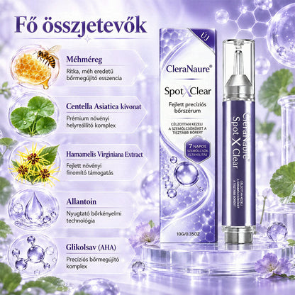 CleraNaure® SpotXClear Advanced Skin Precision Serum – Haladó precíziós bőrszérum