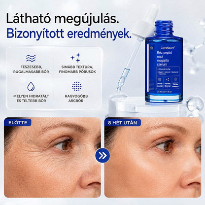 🥇CleraNaure® Rézpeptid Napi Megújító Szérum