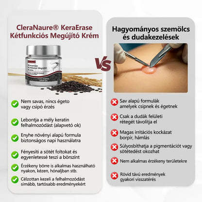 CleraNaure® KeraErase - Kettős hatású bőrfiatalító krém