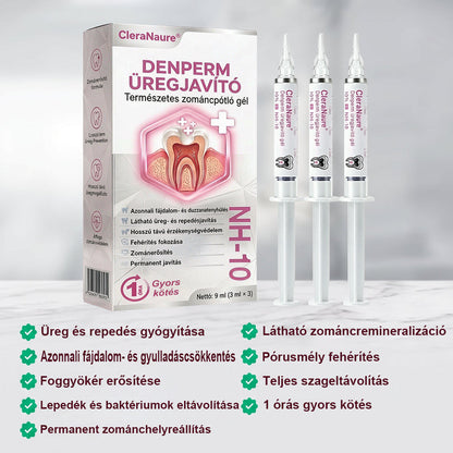 🥇CleraNaure® DenPerm Üregjavító Természetes Zománctömő Gél