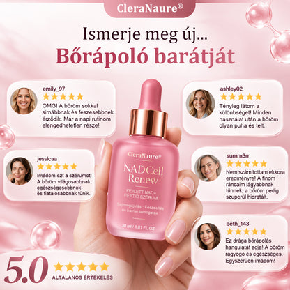 🥇CleraNaure® NADCell Renew – Fejlett NAD+ peptid szérum