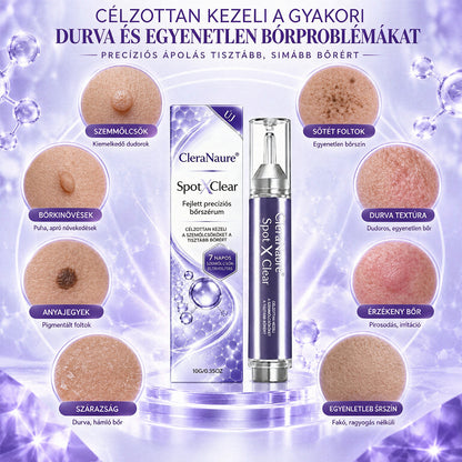 CleraNaure® SpotXClear Advanced Skin Precision Serum – Haladó precíziós bőrszérum