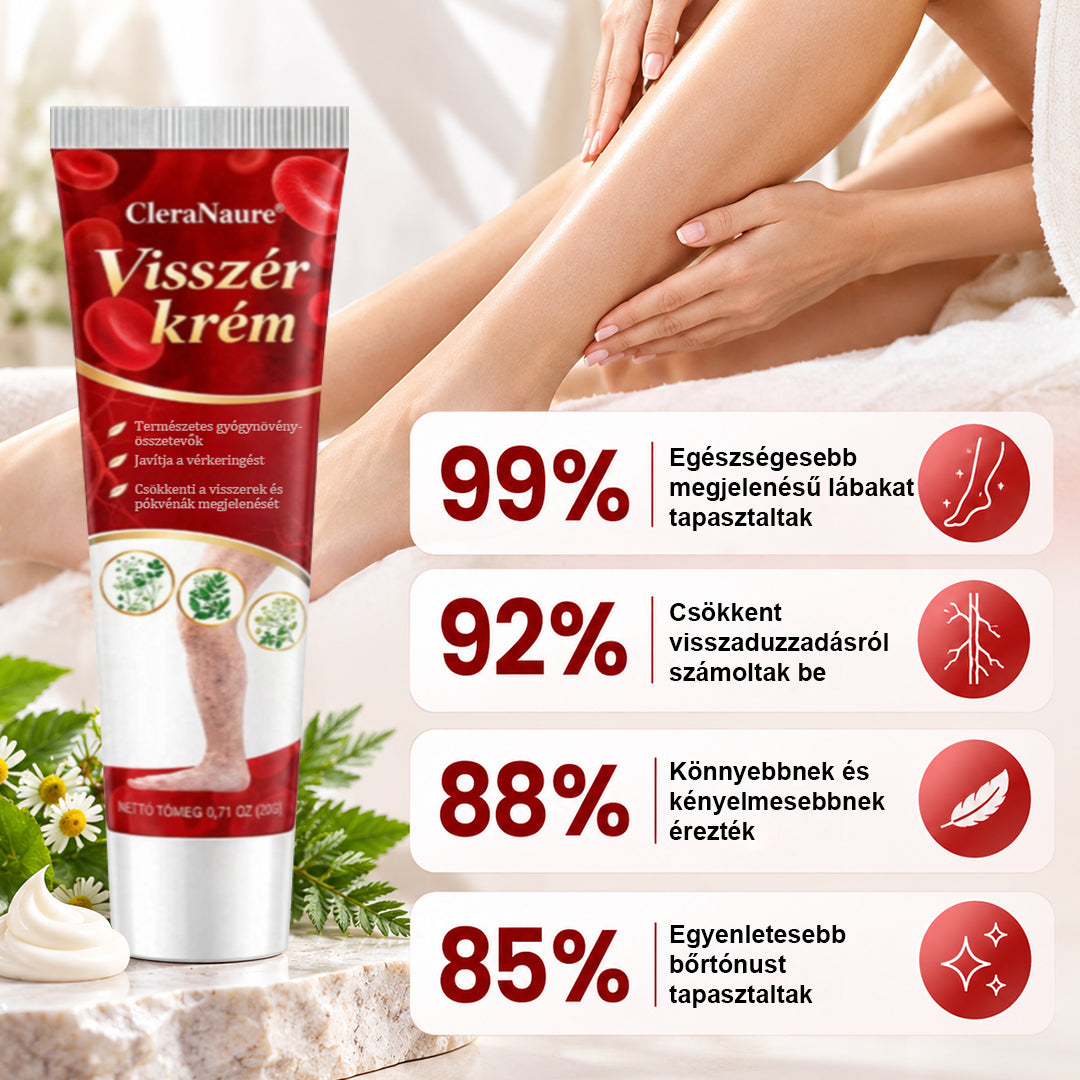 CleraNaure® visszérkezelő krém