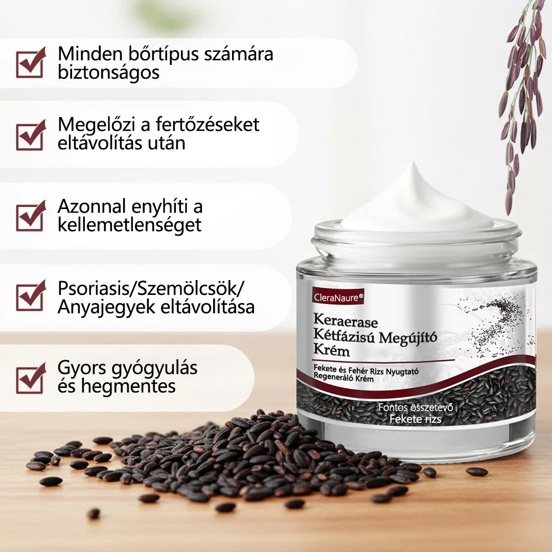 CleraNaure® KeraErase - Kettős hatású bőrfiatalító krém