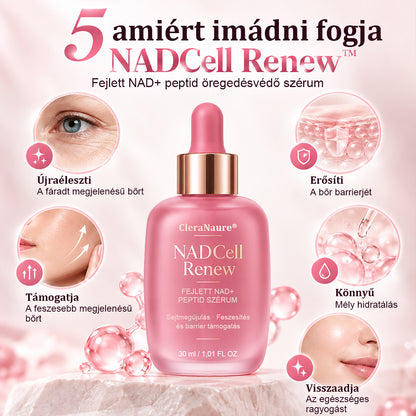 🥇CleraNaure® NADCell Renew – Fejlett NAD+ peptid szérum