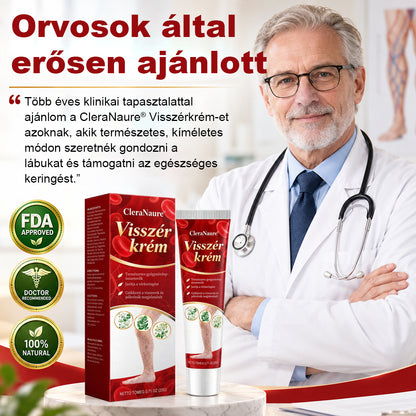 CleraNaure® visszérkezelő krém