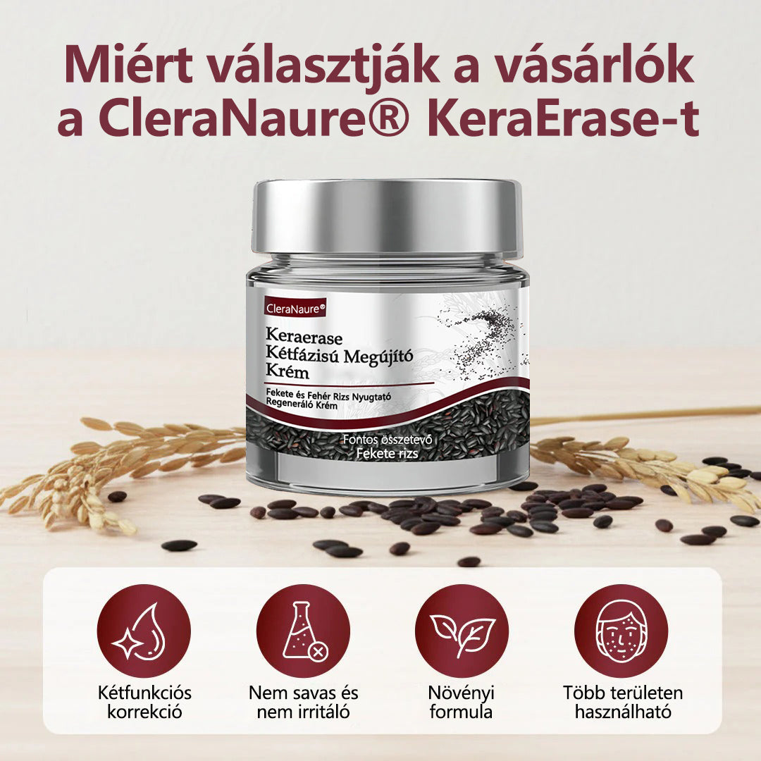 CleraNaure® KeraErase - Kettős hatású bőrfiatalító krém