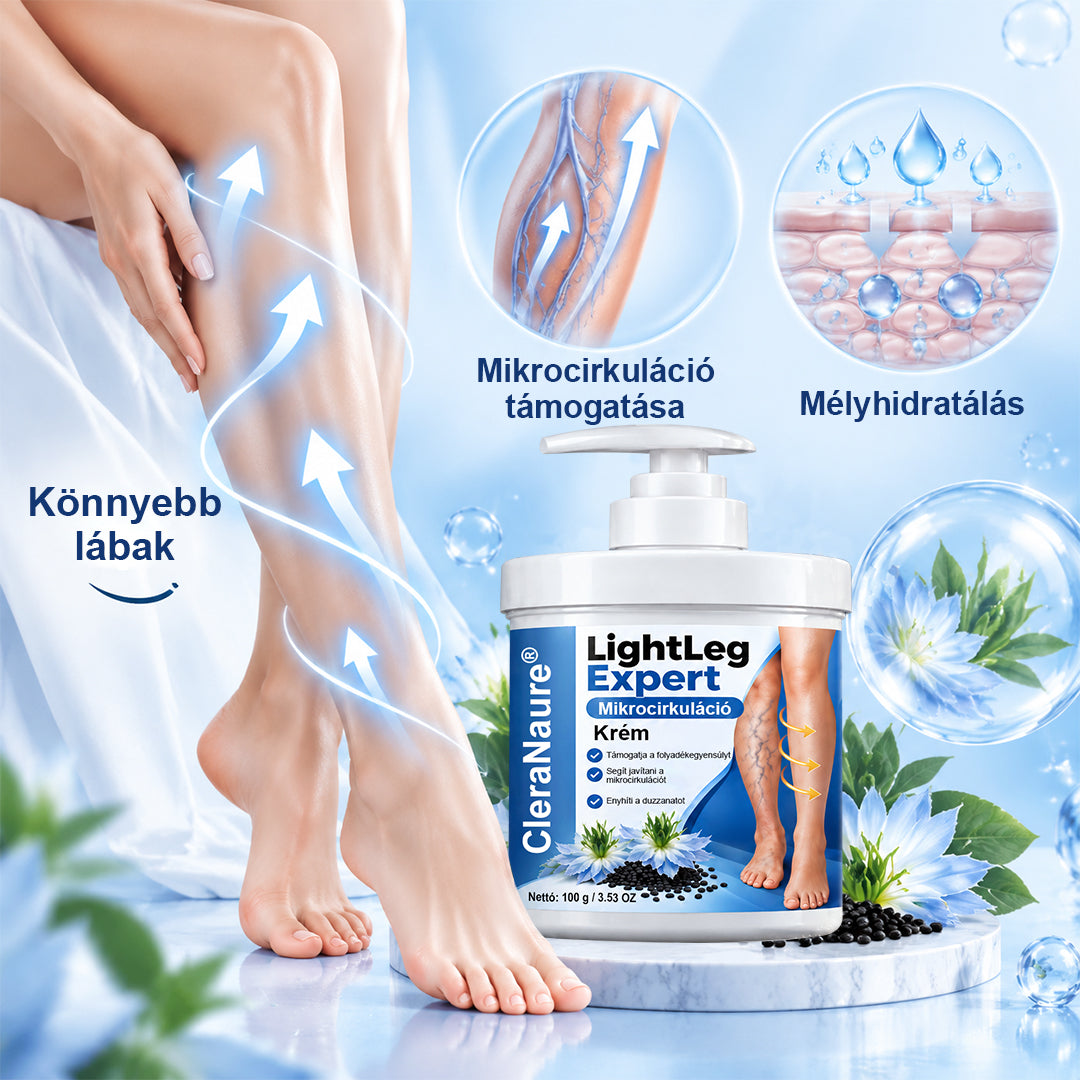 CleraNaure® LightLeg Expert Mikrokeringés Krém