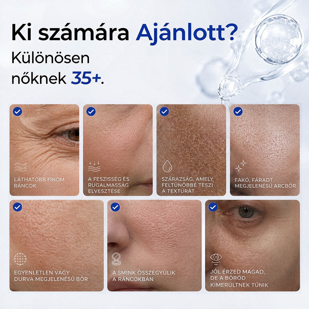 🥇CleraNaure® Rézpeptid Napi Megújító Szérum