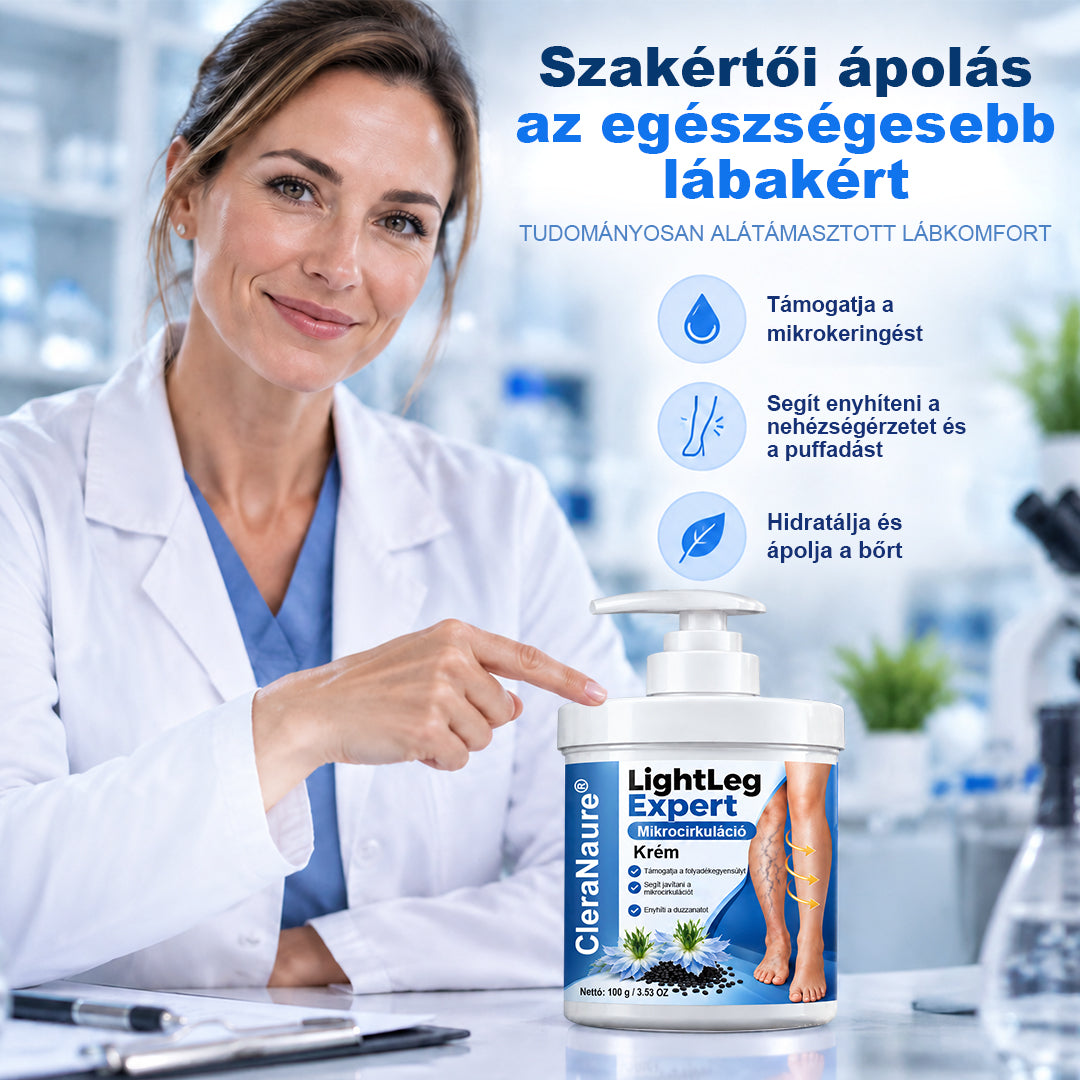 CleraNaure® LightLeg Expert Mikrokeringés Krém