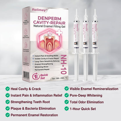 Rolimey® DenPerm Cavity-Repair Natural Enamel Filling Gel